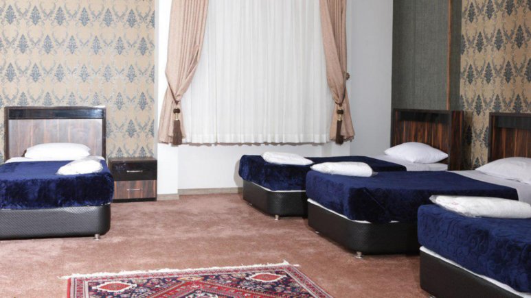 اتاق چهار تخته هتل امیر کبیر شیراز